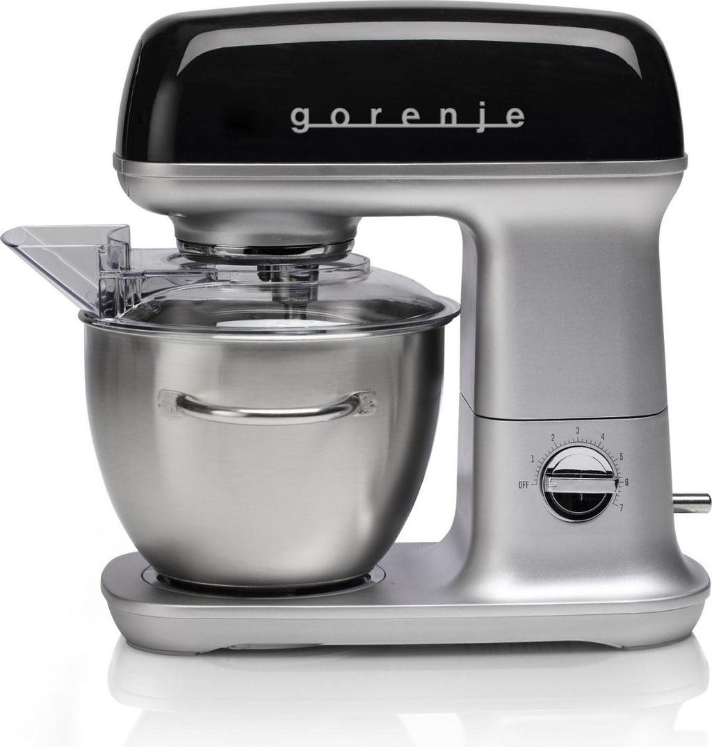 Gorenje MMC1000RLBK robot de cuisine 1000 W 4,5 L Noir, Métallique