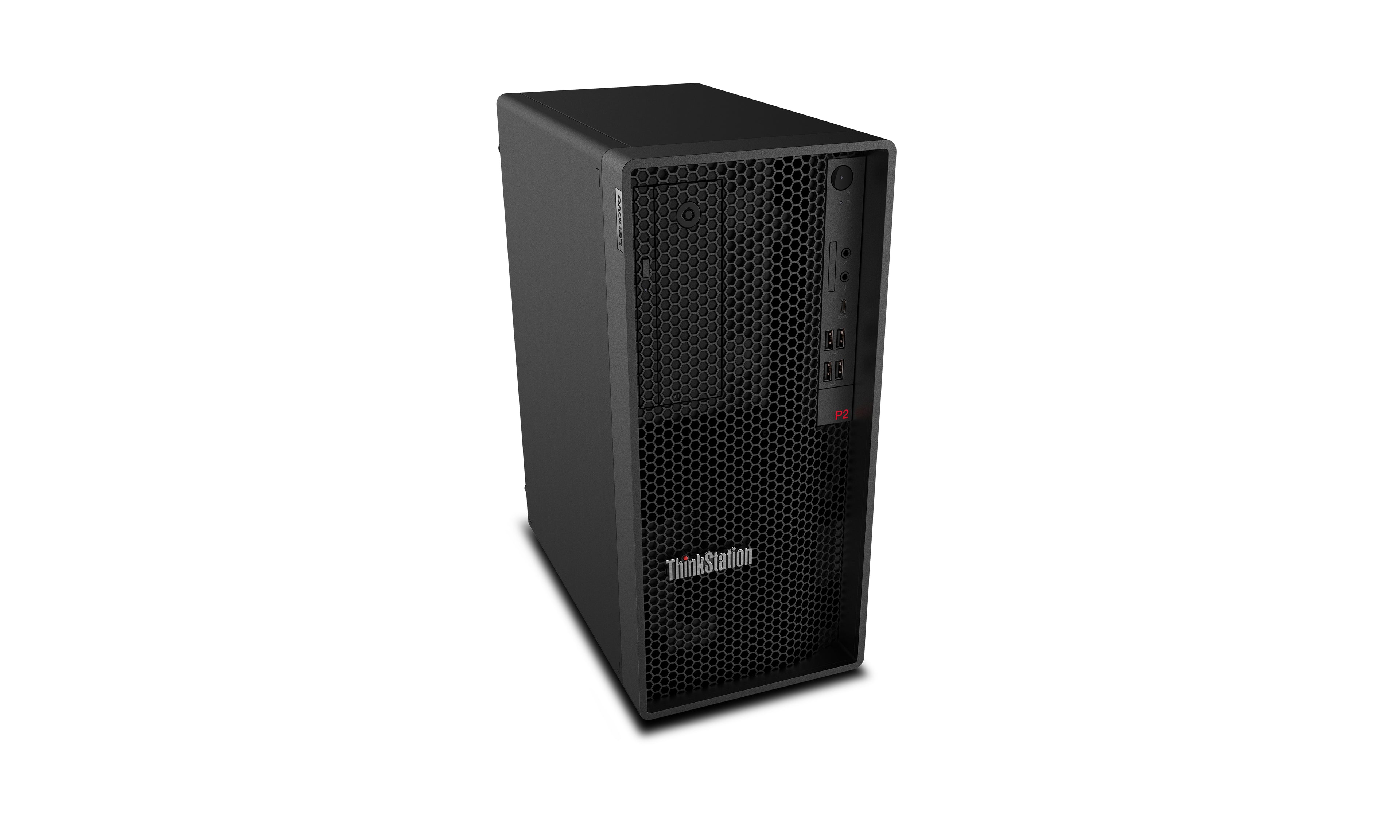 Lenovo ThinkStation P2 Tower Gen 2 Intel Core Ultra 9 285 32 Go DDR5-SDRAM 1 To SSD NVIDIA GeForce RTX 5070 Windows 11 Pro Station de travail Noir
