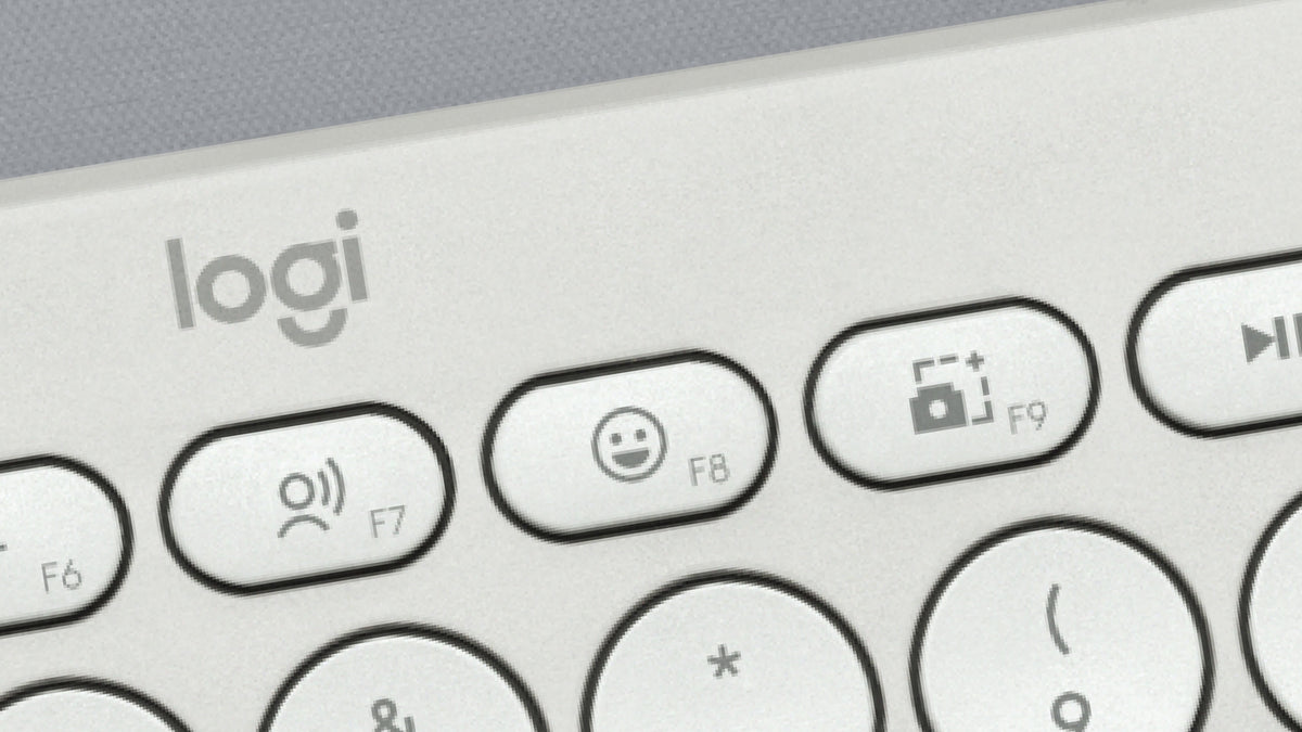 Logitech Pebble Keys 2 K380s Tastatur Saks Trådløs US International