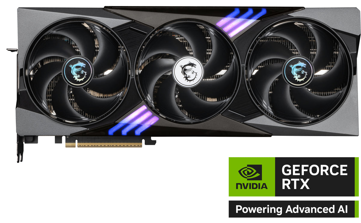 MSI GAMING GeForce RTX5090 TRIO OC 32GB NVIDIA GeForce RTX 5090 32 Go GDDR7 - vue 4