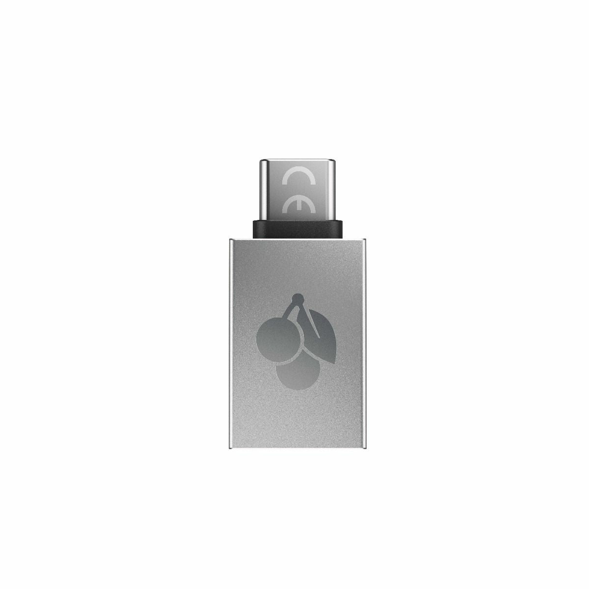 CHERRY 61710036 Adaptateur USB-A vers USB-C, Argent