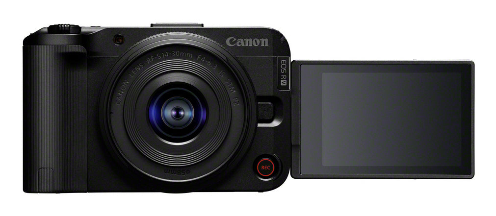 Canon EOS R50V Kit avec Objectif RF-S 14-30mm f/4-6.3 IS STM PZ, MILC 24,2 MP CMOS, Noir