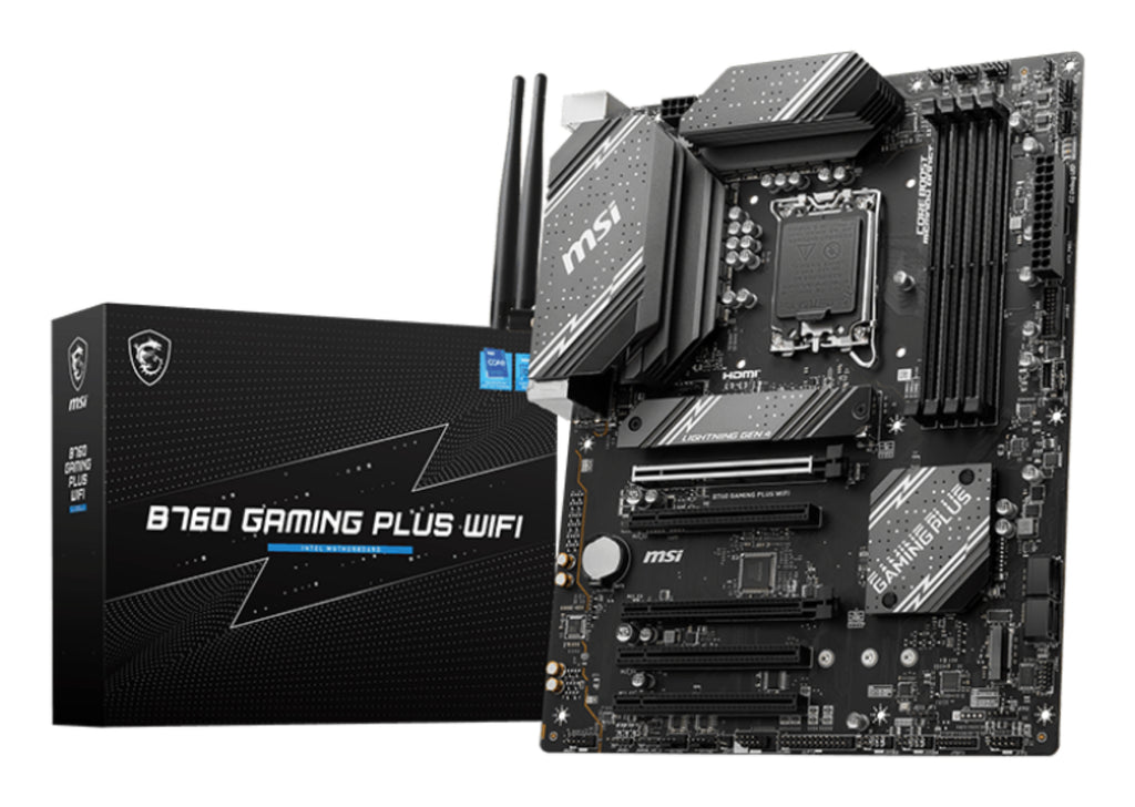 MSI B760 GAMING PLUS WIFI Carte Mère Intel B760 LGA 1700 ATX