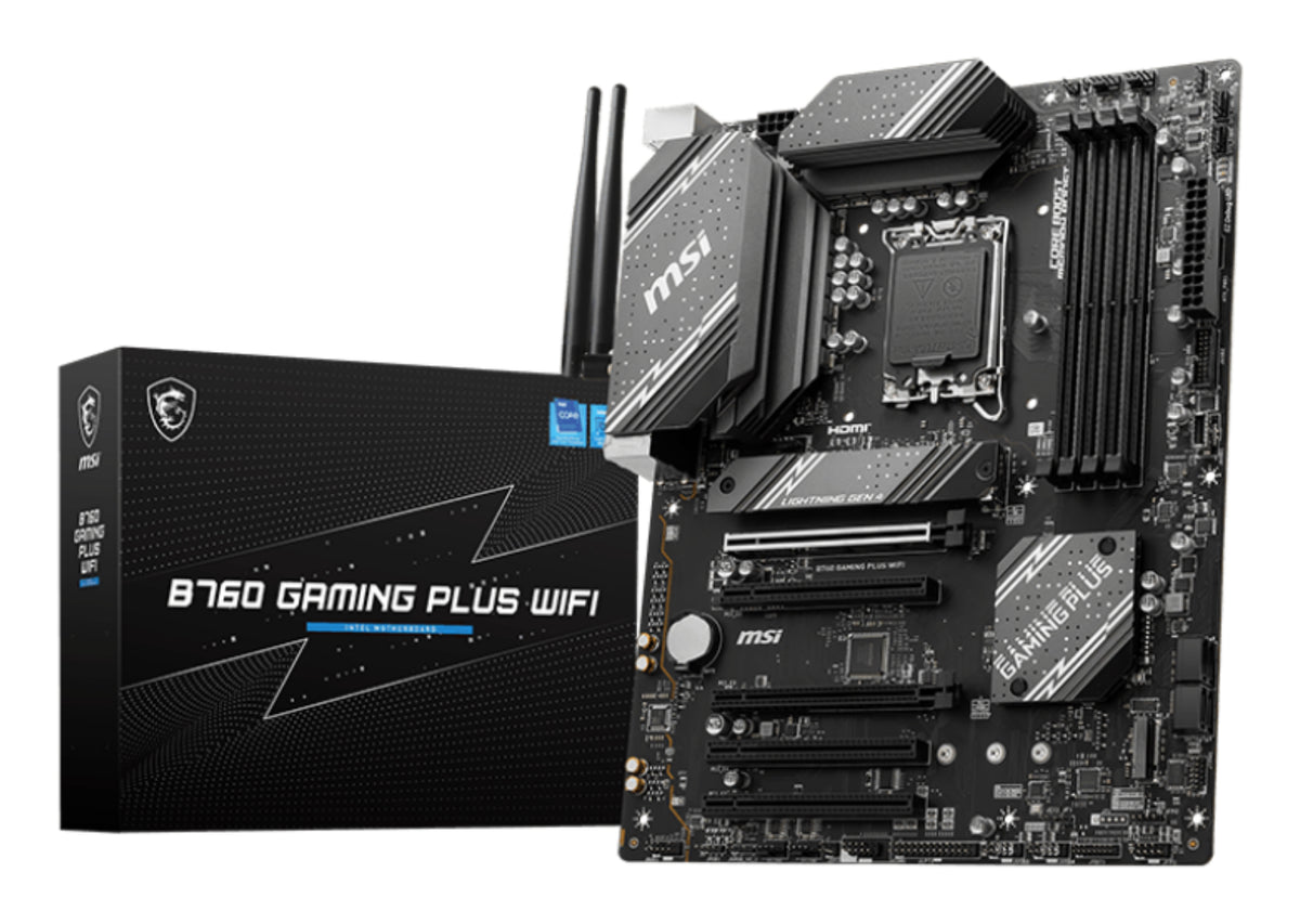 MSI B760 GAMING PLUS WIFI Carte Mère Intel B760 LGA 1700 ATX