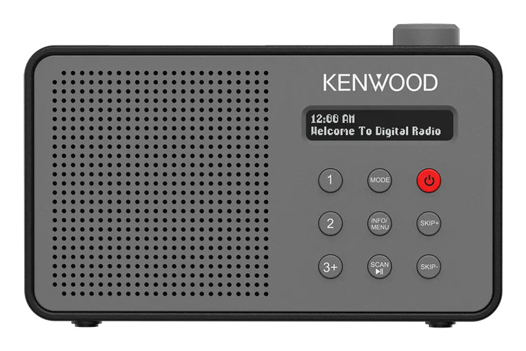 Kenwood CR-M25DAB-H Radio portable Numérique Gris