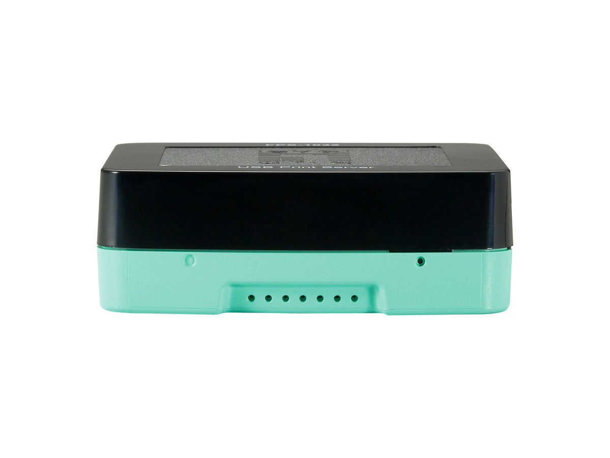 LevelOne FPS-1032 Serveur d'impression Ethernet LAN USB 2.0, Noir et Vert