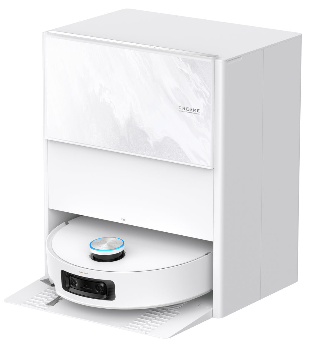 Dreame Aqua10 Ultra Track Complete, Aspirateur Robot Laveur, Blanc