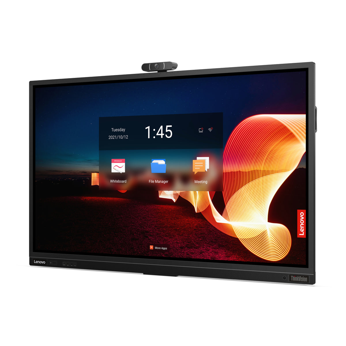 Lenovo ThinkVision T75 Écran Tactile 190,5 cm (75") 4K Ultra HD LED Noir
