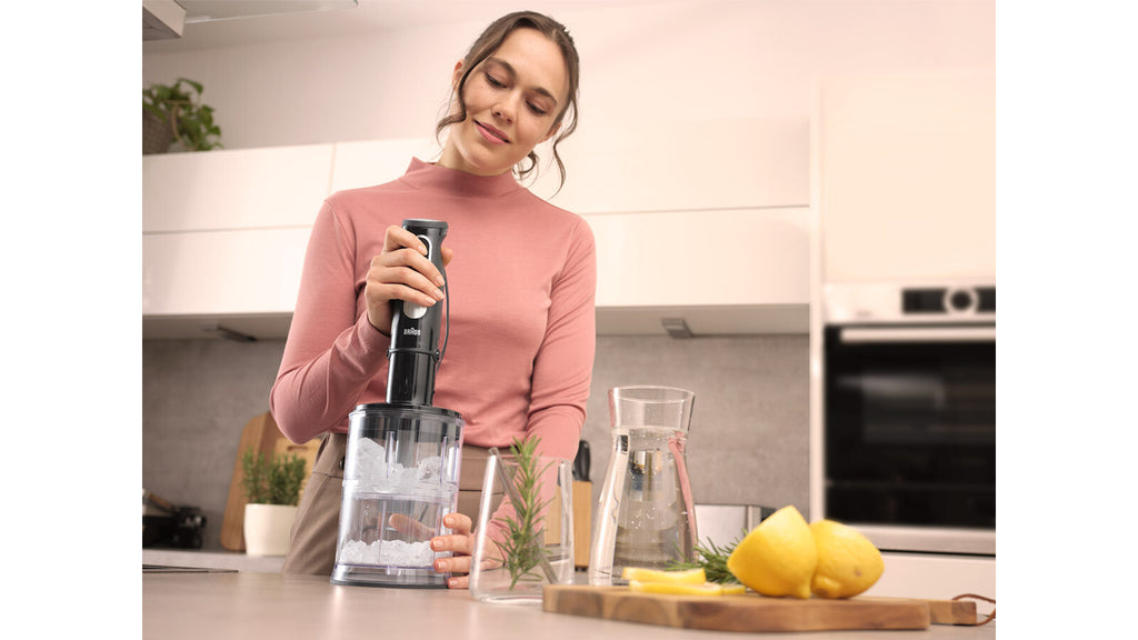 Braun MultiQuick 5 MQ55.254MBK 0,5 L Mélangeur par immersion 1000 W Noir, Acier inoxydable