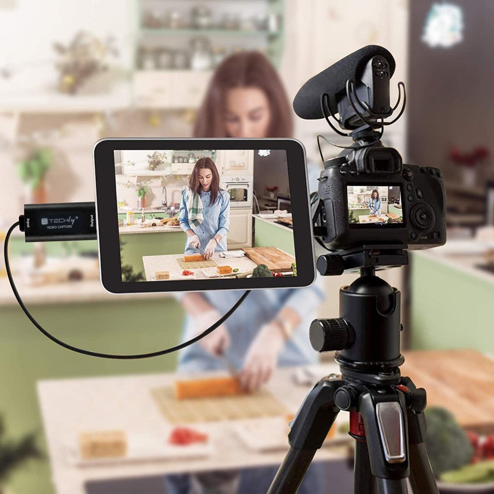 Techly I-USB-VIDEO-1080TY convertisseur de signal vidéo 1920 x 1080 pixels