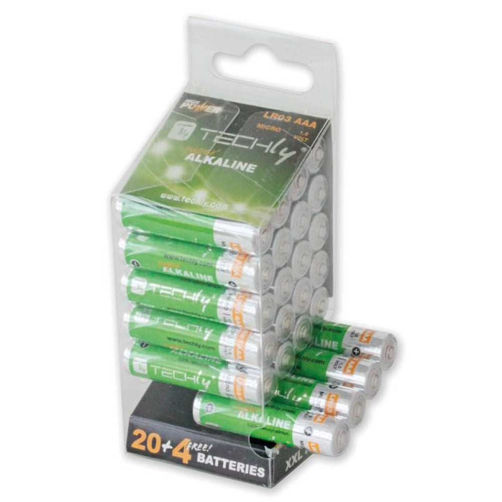 Techly LR03 AAA 1.5V Batterie à usage unique Alcaline