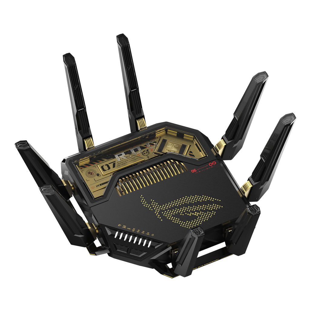 ASUS ROG Rapture GT-BE98 Routeur Sans Fil Wi-Fi 7 Quad-band 10 Gigabit Ethernet, Noir