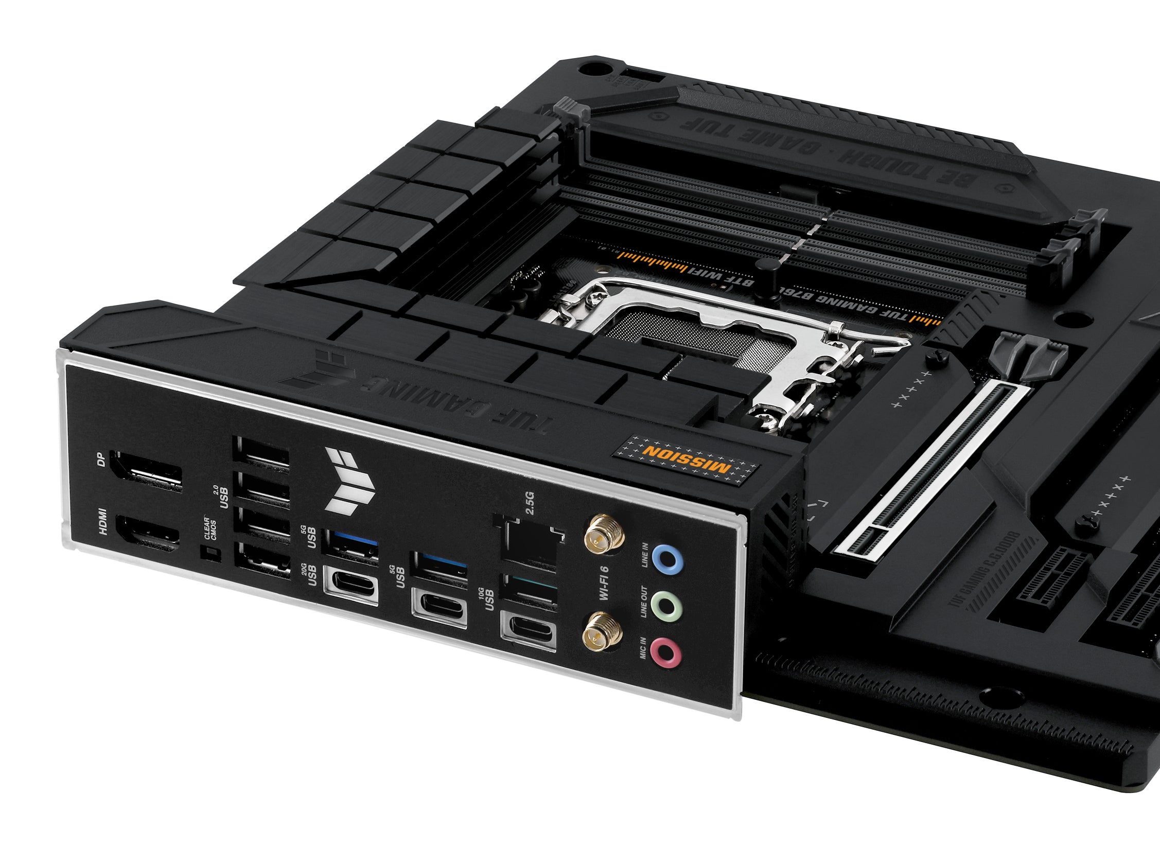 ASUS TUF GAMING B760M-BTF WIFI Intel B760 LGA 1700 micro ATX