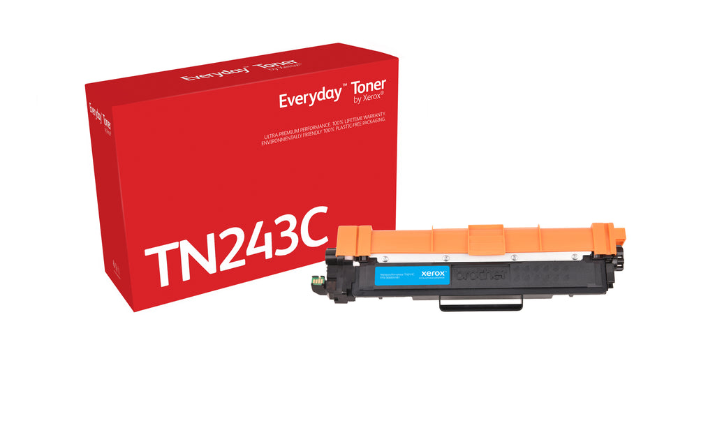 Toner Cyan Everyday™ de Xerox compatible avec Brother TN-243C, Capacité standard