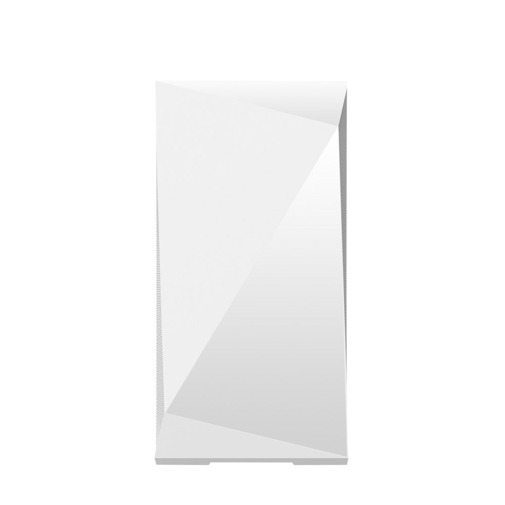 Zalman Z1 Iceberg White Boîtier PC mATX Mid Tower avec 3 Ventilateurs 120mm et Verre Trempé