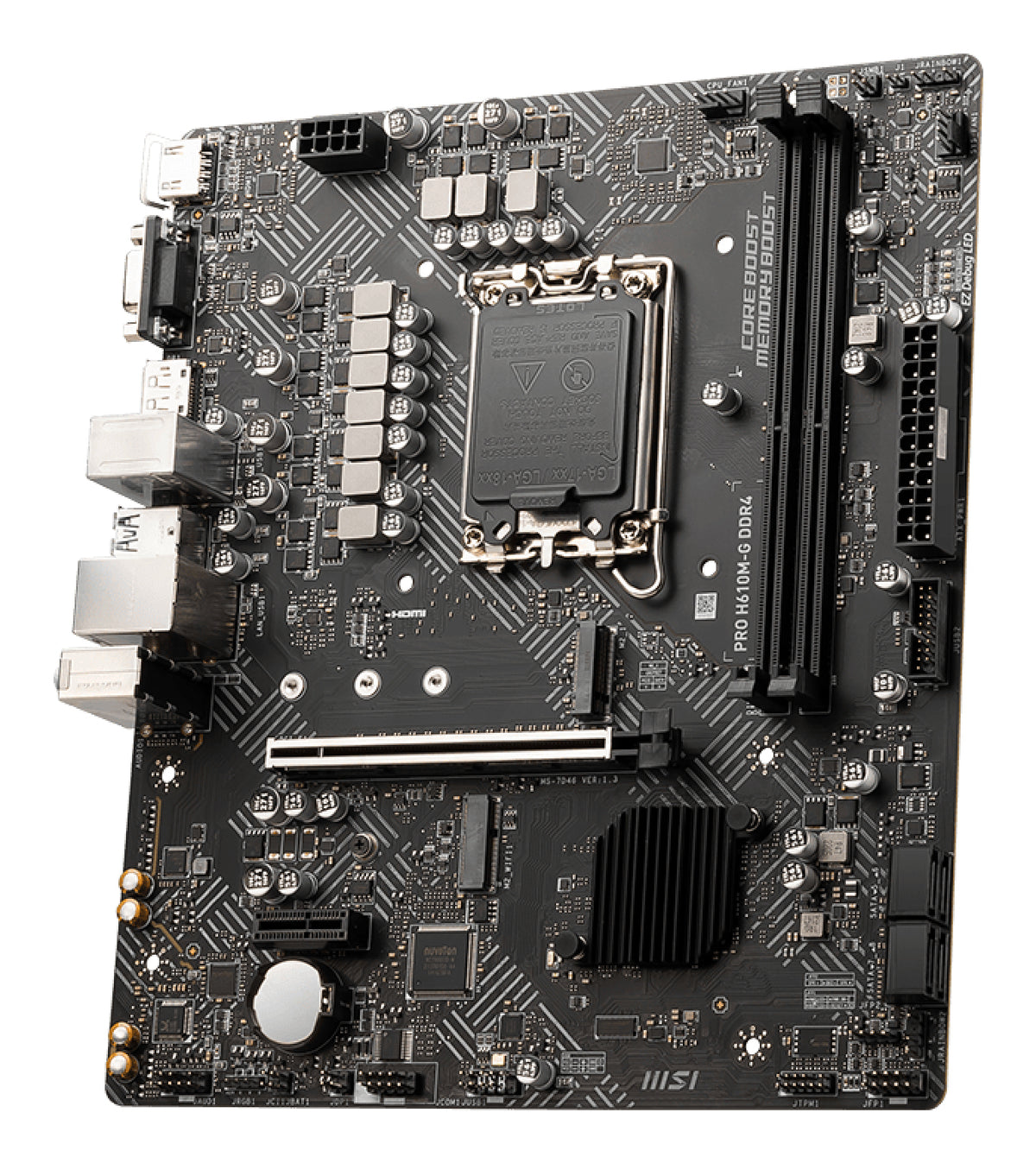 MSI PRO H610M-G DDR4 Carte Mère Intel H610 LGA 1700 Micro ATX