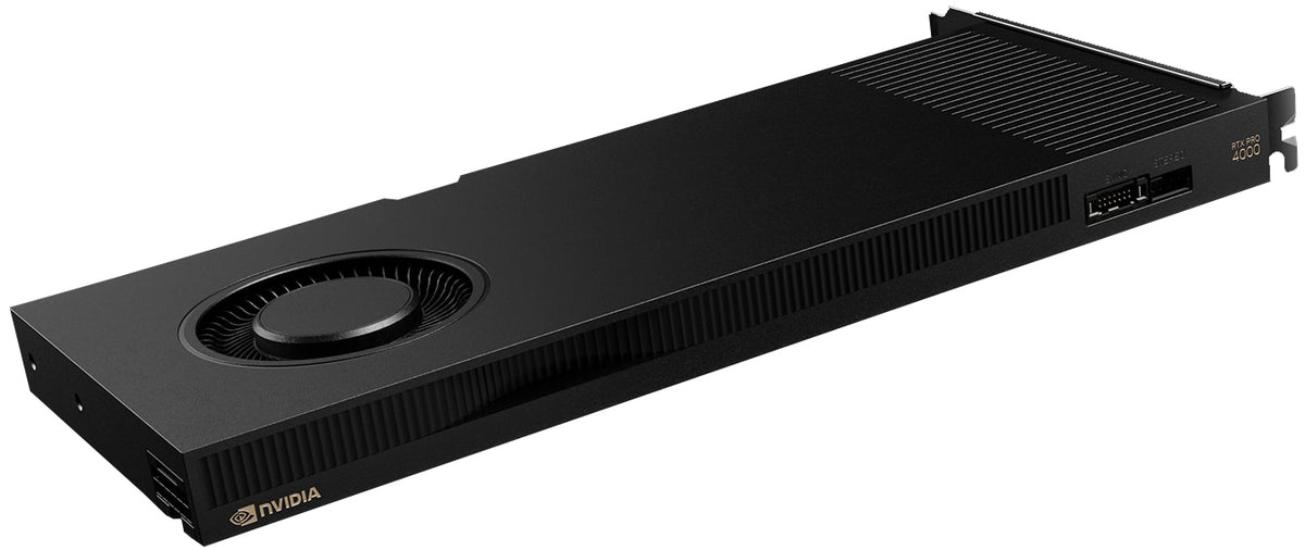 Carte Graphique NVIDIA RTX PRO 4000 24 Go GDDR7 4DP PCI Express 5.0