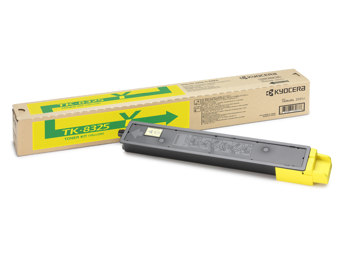 Kyocera TK-8325Y Cartouche de Toner Originale Jaune