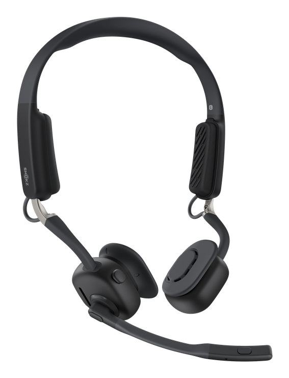 SHOKZ Openmeet Casque Sans fil Crochets auriculaires Bureau/Centre d'appels USB Type-C Bluetooth Noir - vue 2
