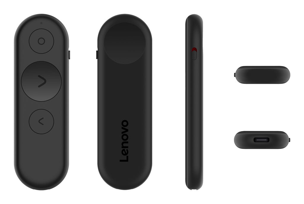 Lenovo Eingabegeräte télécommande Bluetooth/RF Noir