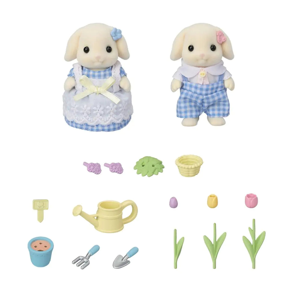 Sylvanian Families Le frère et la sœur Lapin Bélier - vue 3