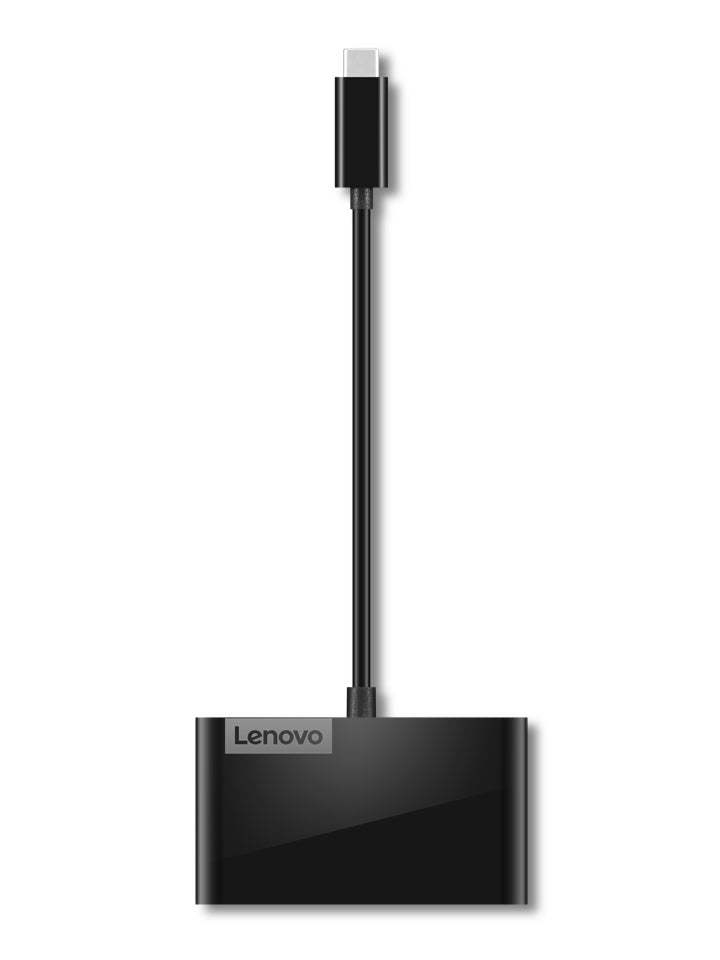 Lenovo GX91L84354 Hub USB 3.2 Gen 1 Type-C, 625 Mbit/s, Noir