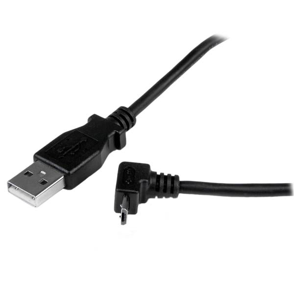 StarTech.com Câble Micro USB 2 m - A vers Micro B coudé 90° vers le haut - vue 2