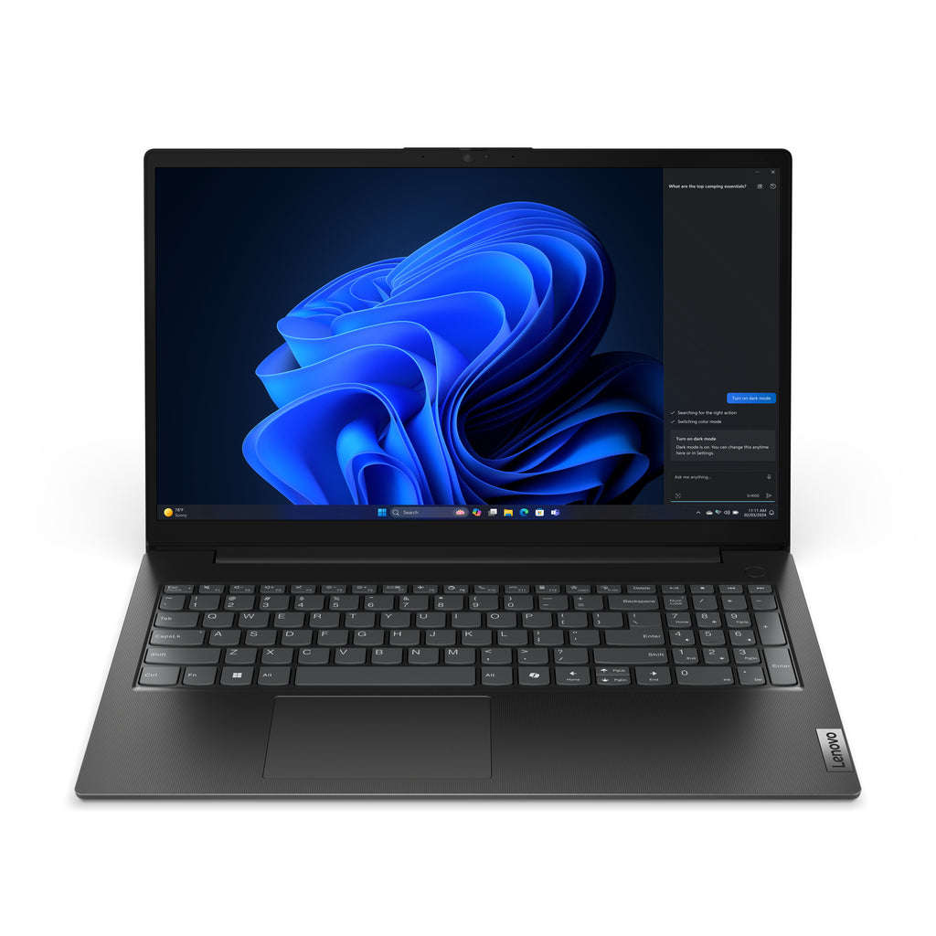 Lenovo V15 G5 IRL Intel® Core™ i5 i5-13420H Ordinateur portable 39,6 cm (15.6") Full HD 8 Go DDR5-SDRAM 512 Go SSD Wi-Fi 6 (802.11ax) Anglais Noir