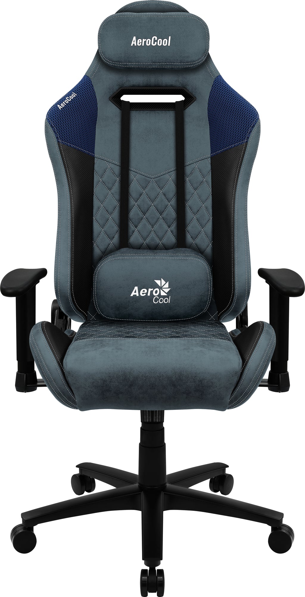Aerocool DUKE AeroSuede Siège de jeu universel Noir, Bleu