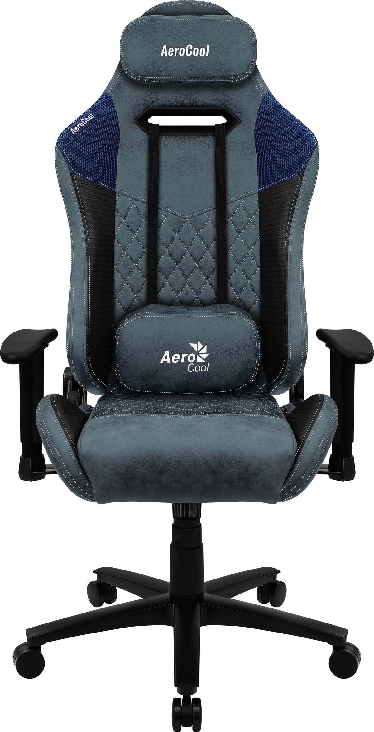 Aerocool DUKE AeroSuede Siège de jeu universel Noir, Bleu