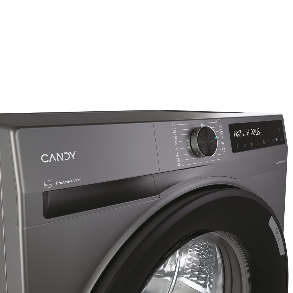 Candy BR 47SBL8G-S machine à laver Charge avant 7 kg 1400 tr/min Gris