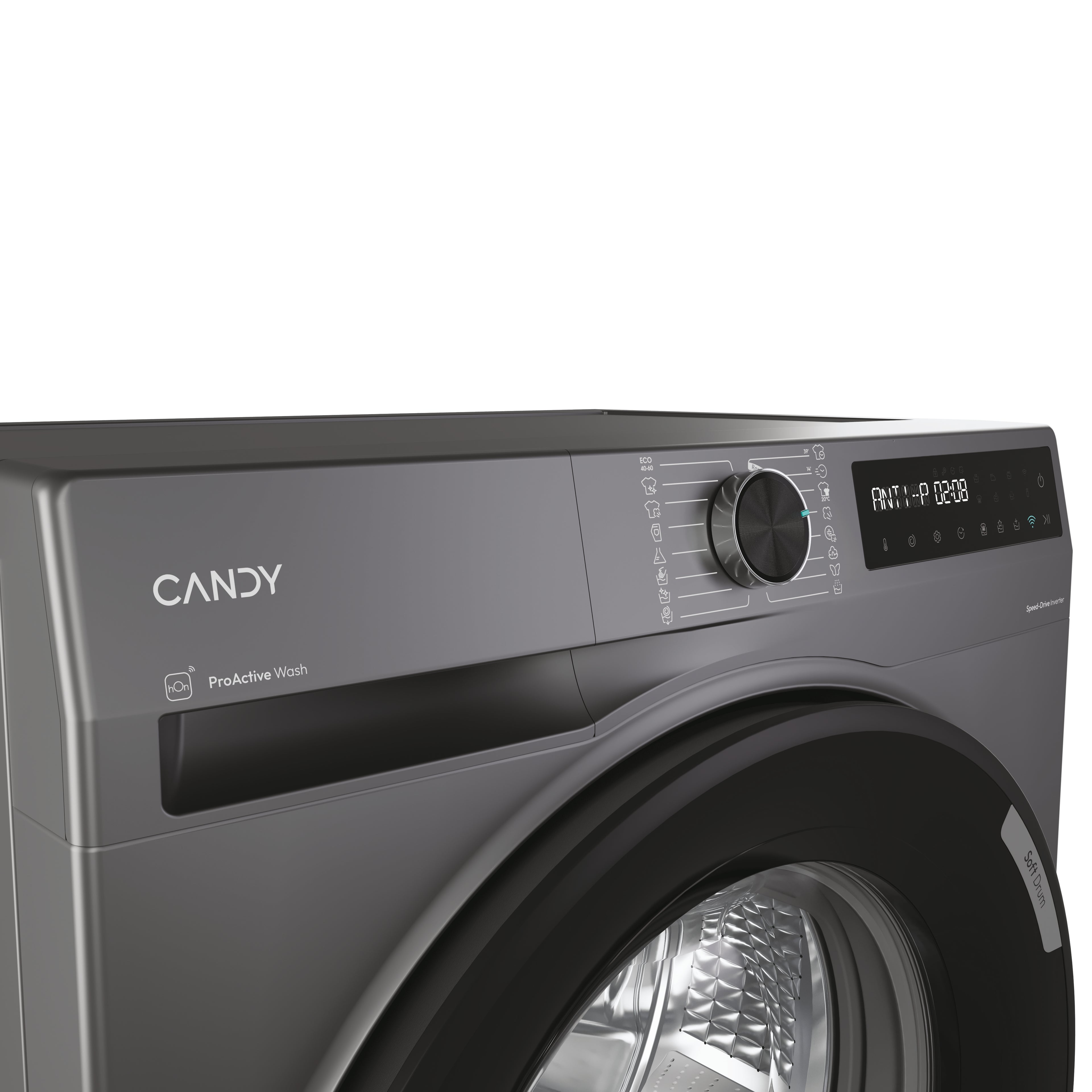 Candy BR 47SBL8G-S machine à laver Charge avant 7 kg 1400 tr/min Gris