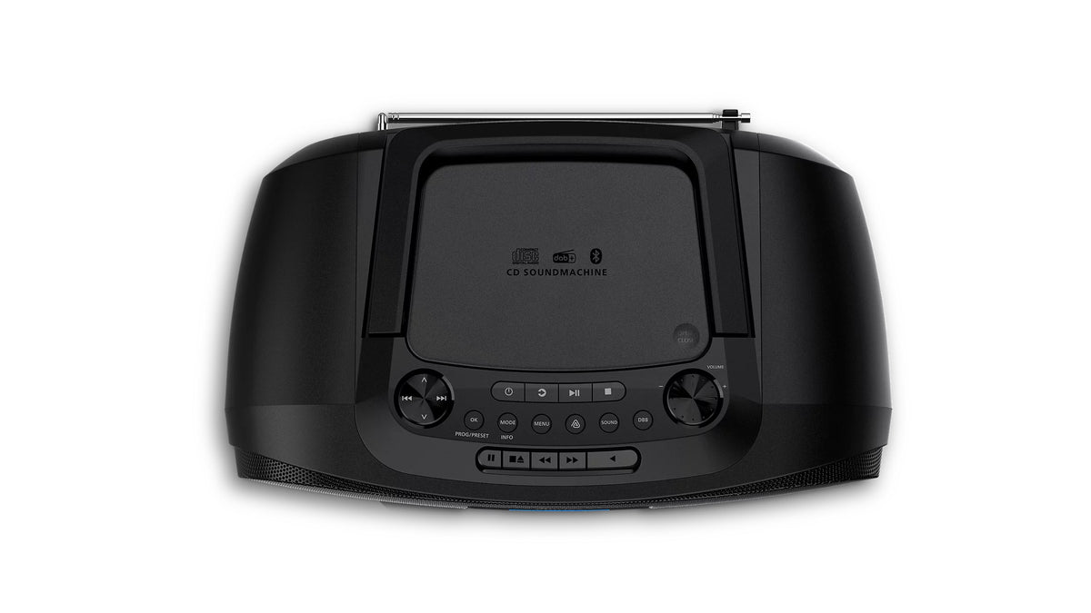 Philips TAZ7500/10 Lecteur de CD Noir Lecteur CD portable