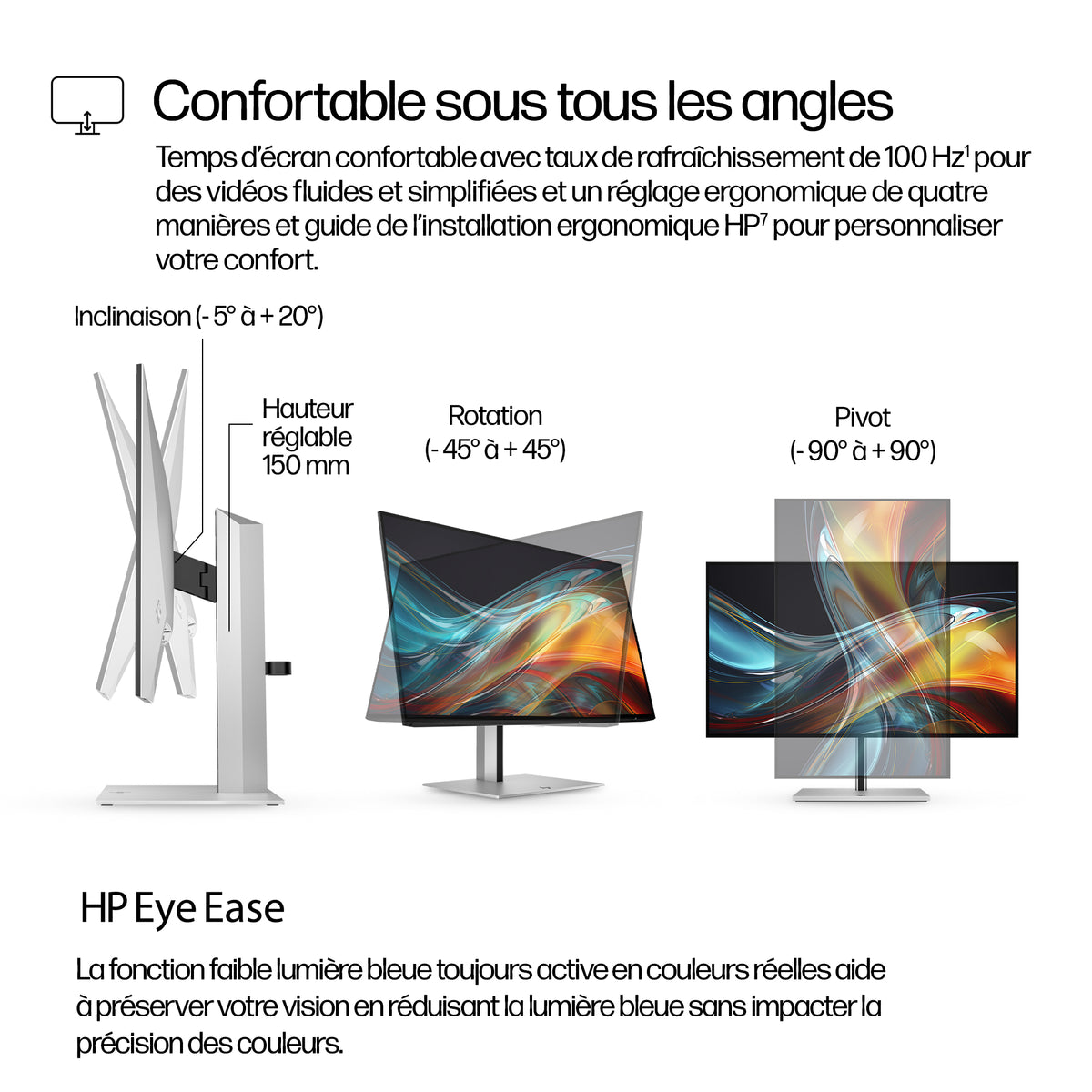 HP Series 7 Pro Moniteur WUXGA 24 pouces 724pn sans PVC