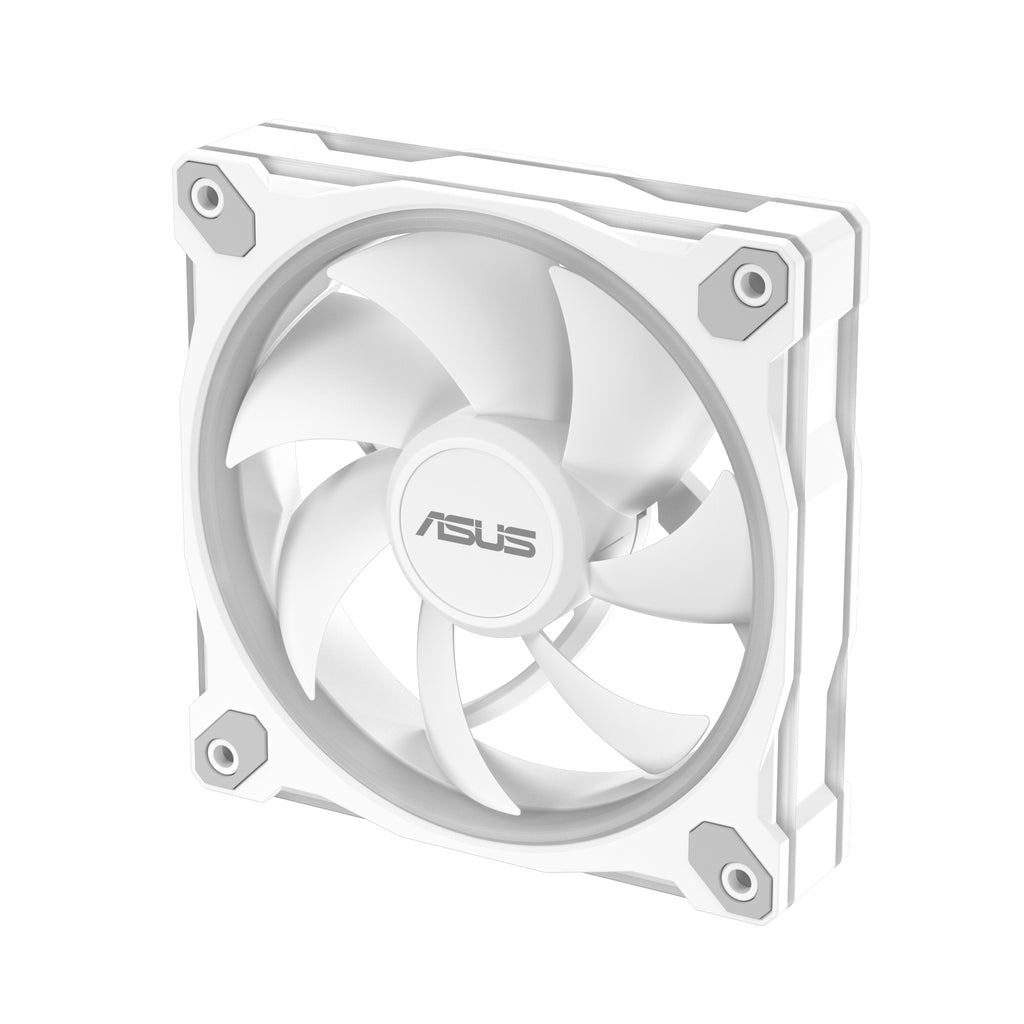 ASUS Prime MR120 Fan ARGB White Boitier PC Ventilateur 12 cm Blanc
