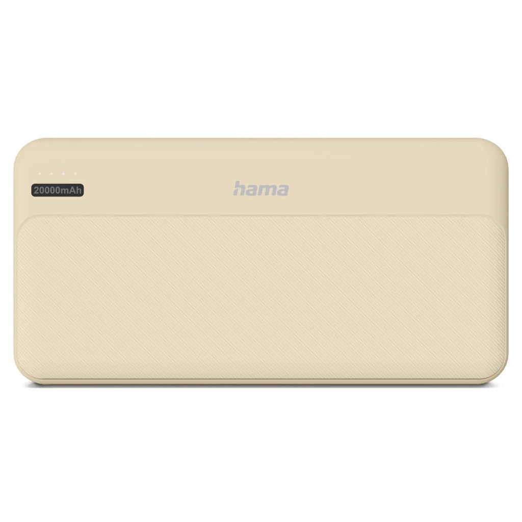 Hama Pocket 20 Lithium Polymère (LiPo) 20000 mAh Sable