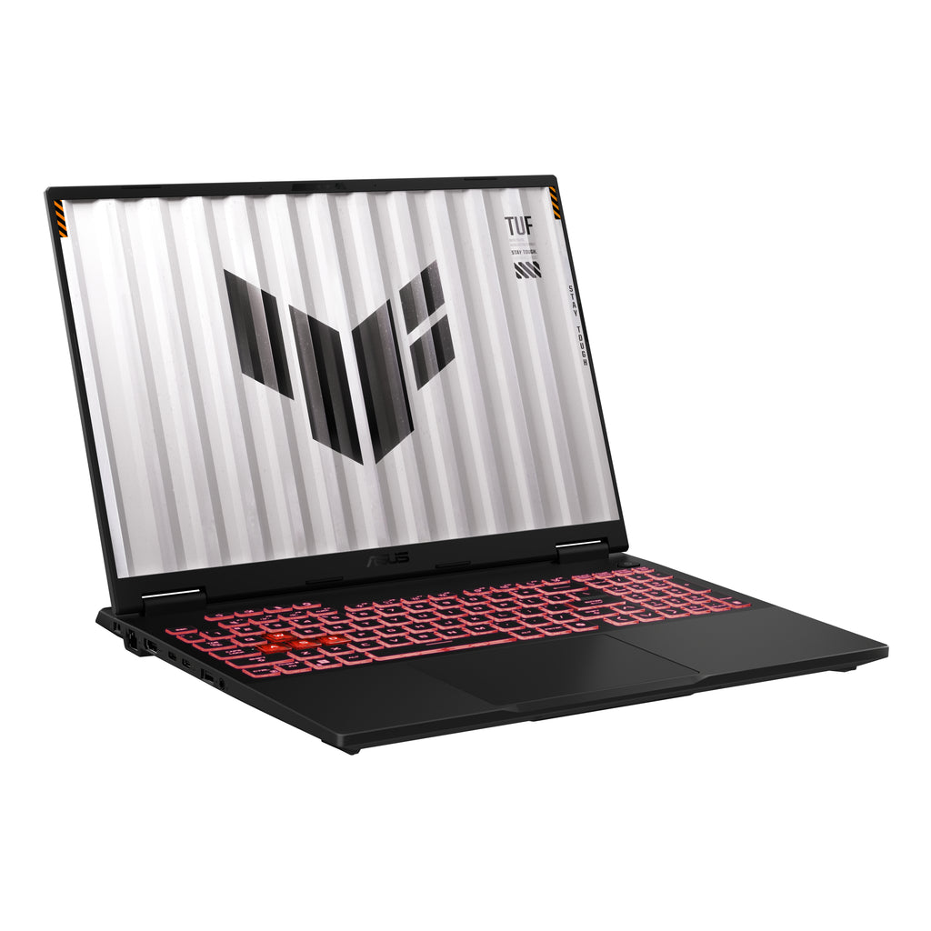ASUS TUF Gaming A16 FA608UP-RV019W AMD Ryzen™ 7 260 Ordinateur portable 40,6 cm (16") WUXGA 32 Go DDR5-SDRAM 1 To SSD NVIDIA GeForce RTX 5070 Wi-Fi 6E (802.11ax) Windows 11 Home Allemand Gris