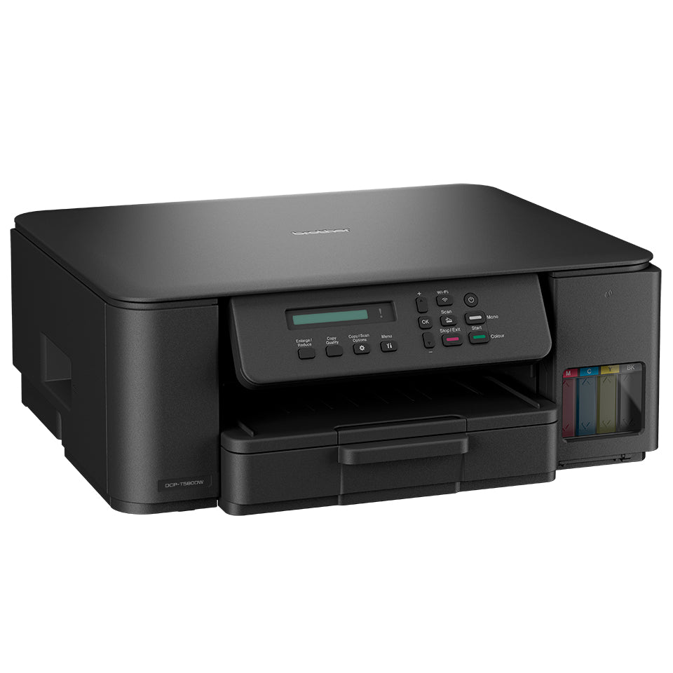 Brother DCP-T580DW imprimante multifonction 3-en-1 compacte Tankbenefit à réservoir d'encre