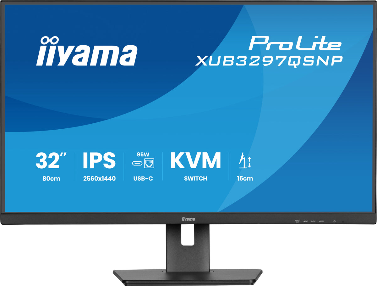 iiyama ProLite XUB3297QSNP-B1 Écran PC 32" Quad HD LED Noir
