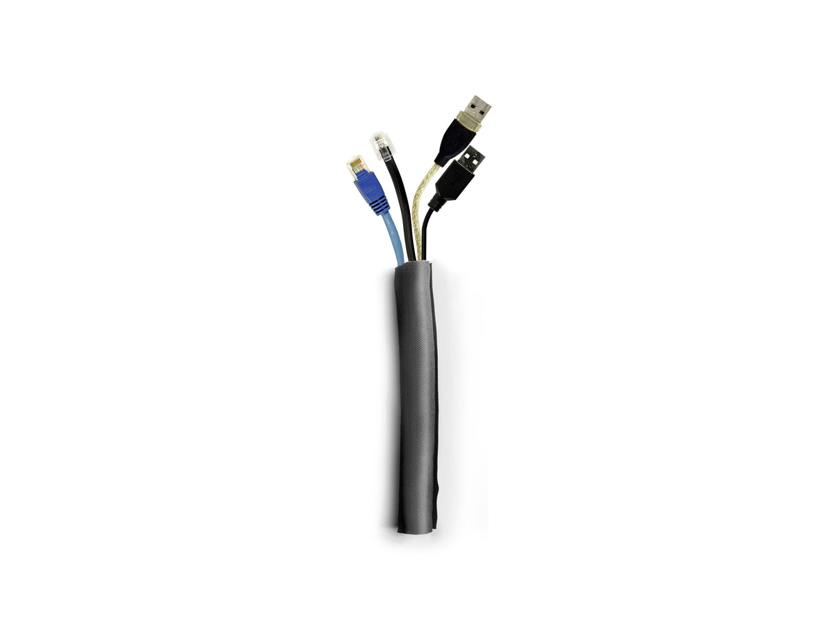 Multibrackets 2791 Range-câbles Douille de Câble, Noir, 25 mm x 25 m
