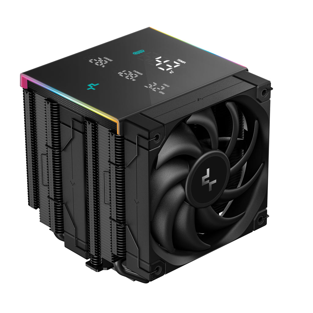 Deepcool AK620 DIGITAL PRO Ventirad CPU 120 mm, Noir