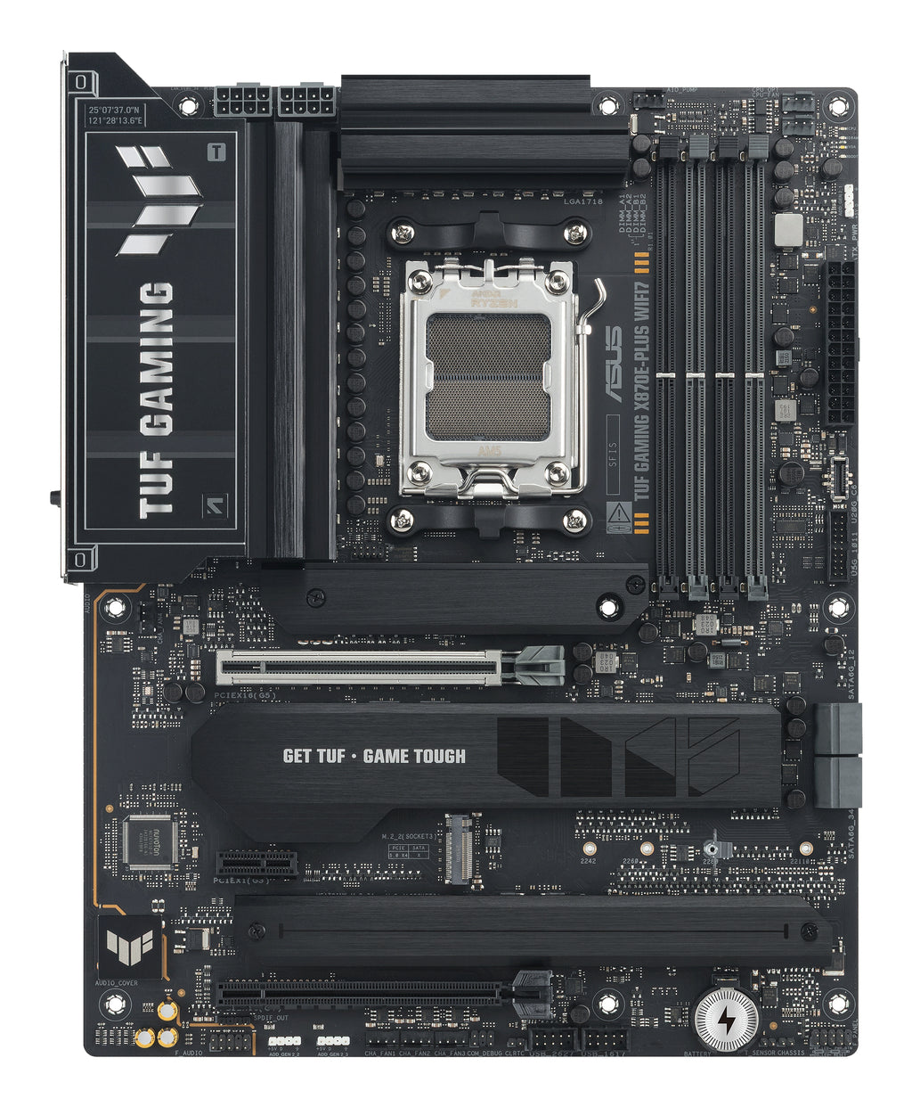 ASUS TUF GAMING X870E-PLUS WIFI7 Carte Mère AMD X870E Socket AM5 ATX