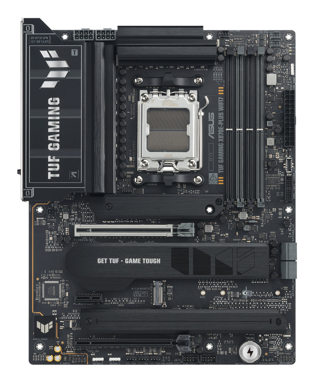 ASUS TUF GAMING X870E-PLUS WIFI7 Carte Mère AMD X870E Socket AM5 ATX