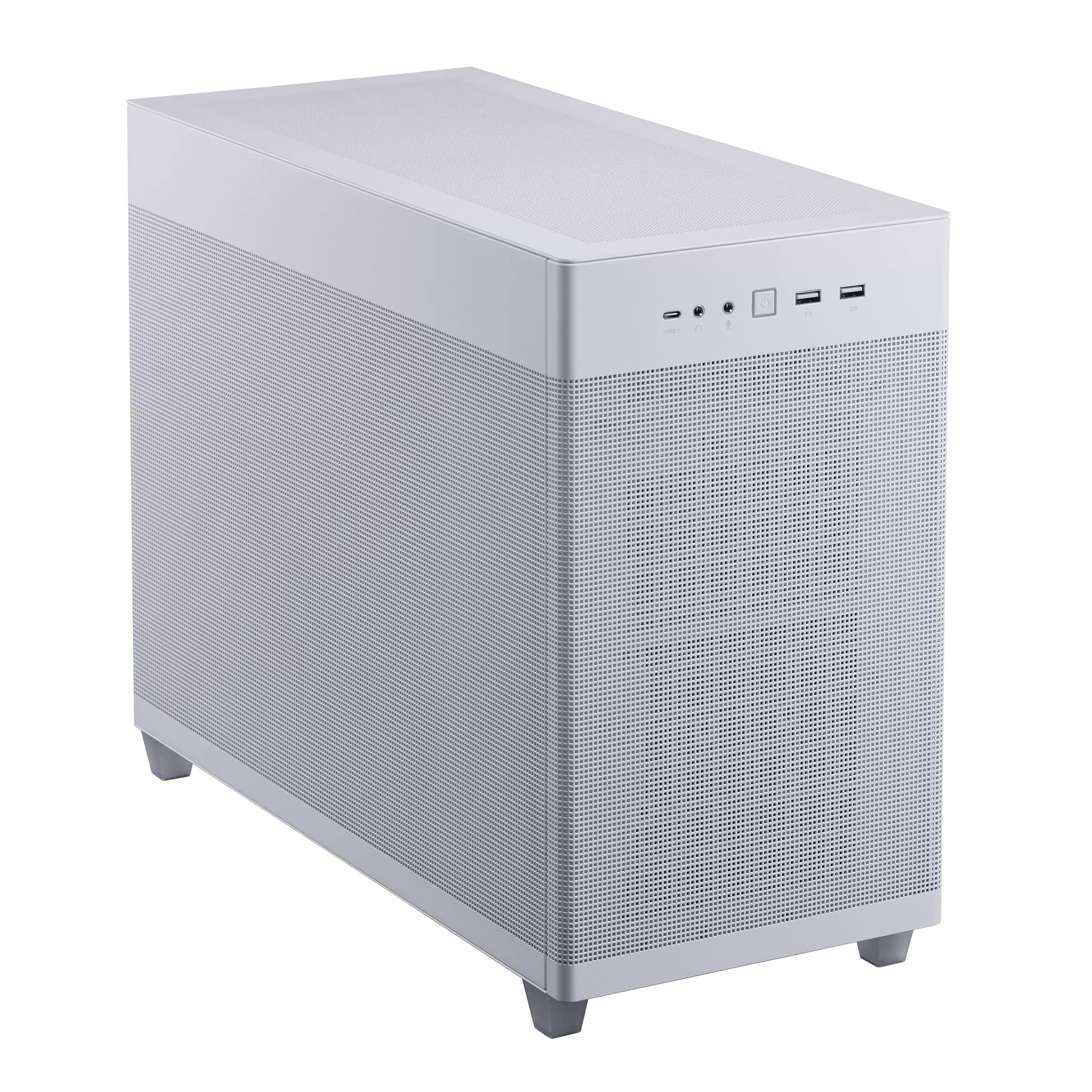 ASUS Prime AP201 MicroATX Mini Tower Blanc