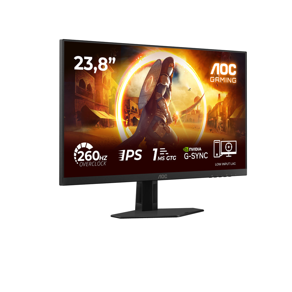 AOC G4 24G4ZRE Écran PC 23.8" Full HD 1920 x 1080 LED Noir et Rouge