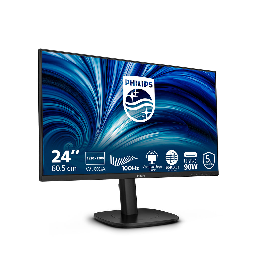 Philips 3000 series 24B2U3301D/00 Écran PC 24.1" WUXGA 1920 x 1200 LCD Noir