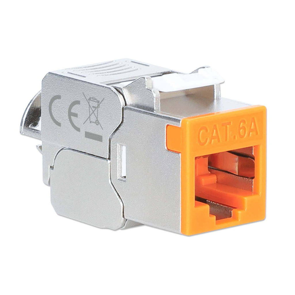 Intellinet 766623791328 Module Keystone RJ-45, Orange