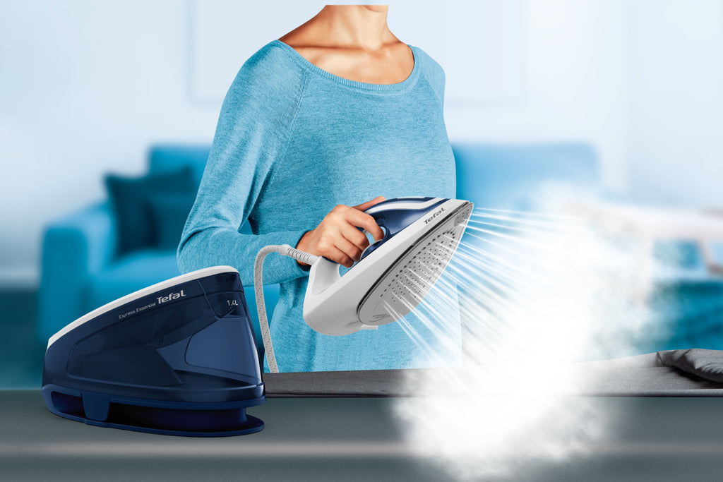 Tefal Express Essential SV6116 2200 W 1,4 L Bleu, Blanc