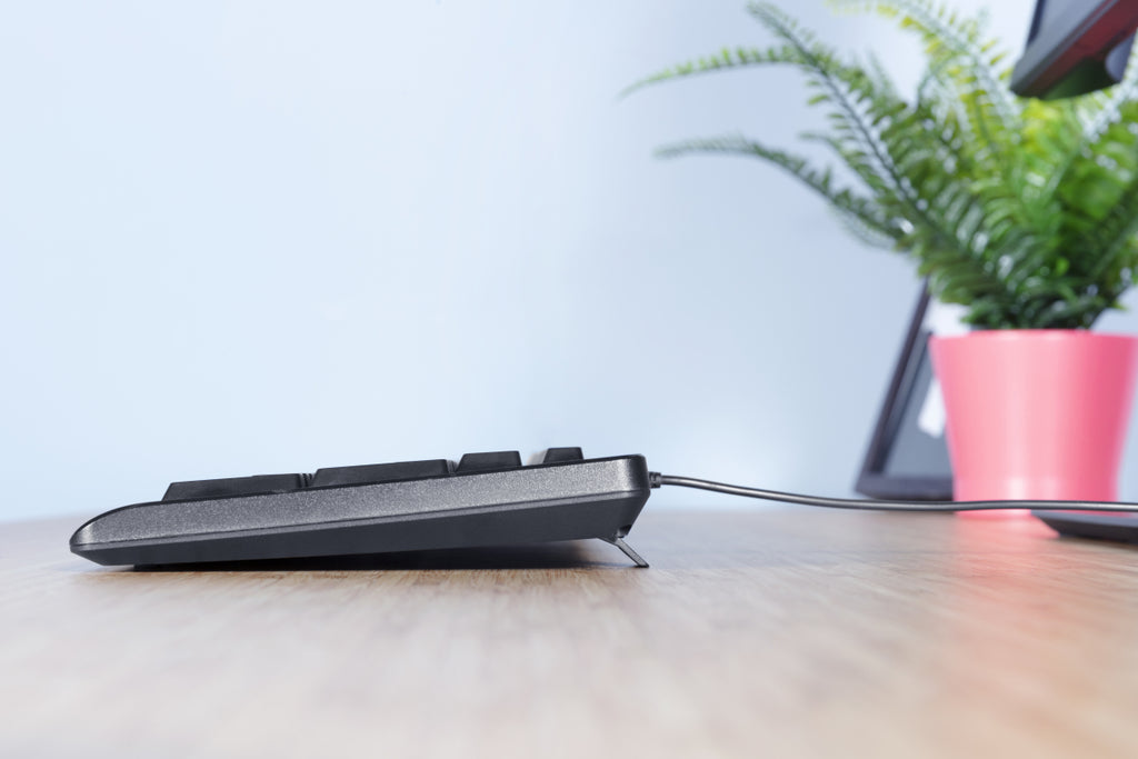 Trust Primo clavier Souris incluse Bureau USB Allemand Noir
