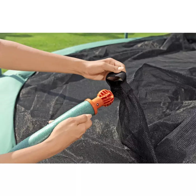 Bestway Xtreme Air 14 ft / 427 cm Trampoline Rond avec Enclos de Sécurité, Échelle et Ancres (Max 120 kg)